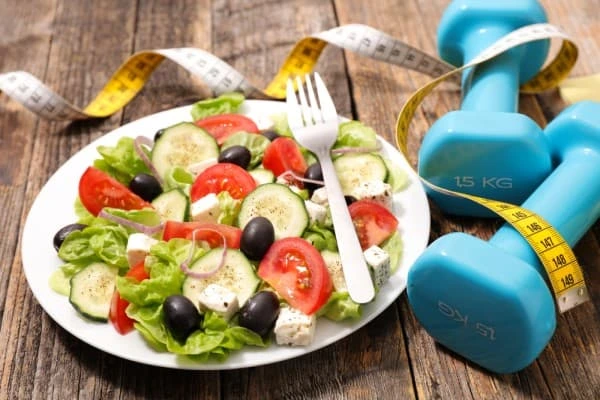 Example of good diet and exercise Tamworth