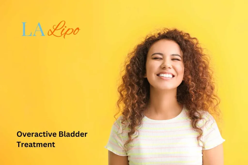 woman smiling about overactive bladder treatment Tamworth solutions