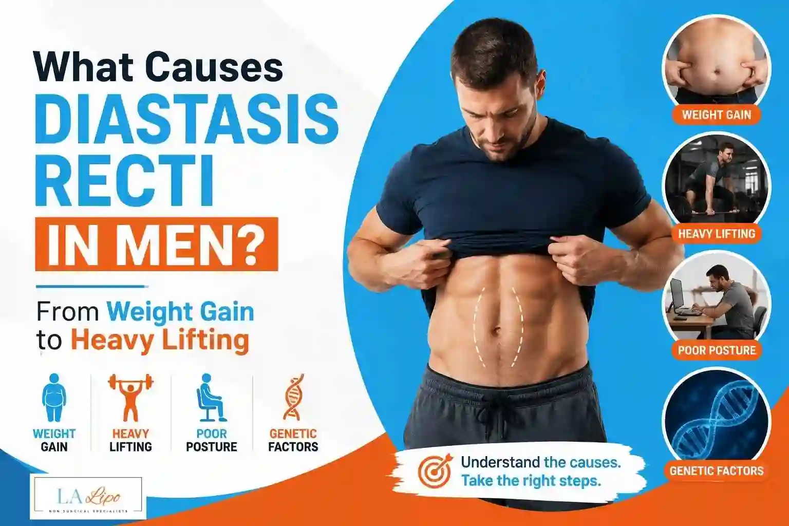 What Causes Diastasis Recti in Men? From Weight Gain to Heavy Lifting Tamworth